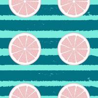 Abstract Citrus Seamless Pattern Background Vector Illustration