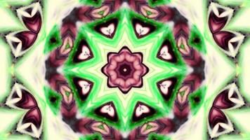 Colorful and Symmetric Kaleidoscope video