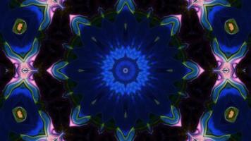 Colorful and Symmetric Kaleidoscope video