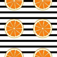 Abstract Orange Seamless Pattern Background Vector Illustration