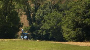 boeren in de groene natuur video