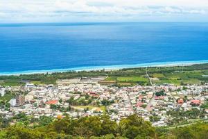 vista aérea, de, taimali, municipio, en, taitung, taiwán foto