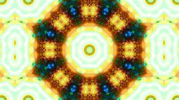 Abstract Colorful Kaleidoscope Movement video