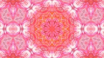 Abstract Colorful Kaleidoscope Movement video