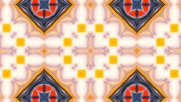 Abstract Colorful Kaleidoscope Movement video