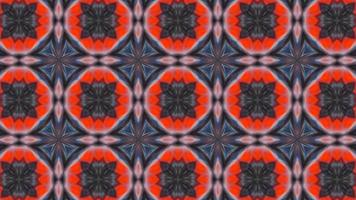 mouvement abstrait coloré de kaléidoscope video