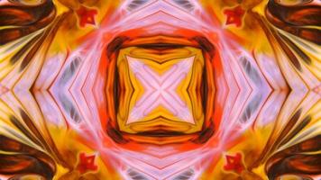 Abstract Colorful Kaleidoscope Movement video