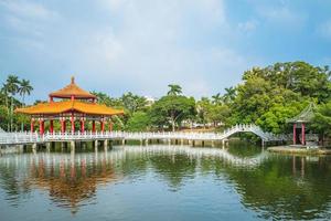 Nianci pavilion of Tainan park in Tainan, Taiwan photo