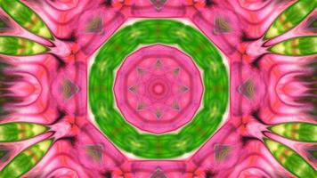 Abstract Colorful Kaleidoscope Movement video