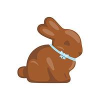 easter chocolate bunny vector