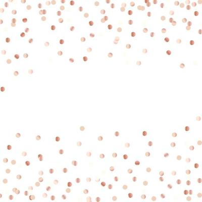 Abstract Rose Gold Glitter Background With Polka Dot Confetti Vector Ilration 2793756 Art At Vecy - Rose Gold Polka Dot Wallpaper