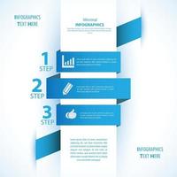 Info graphic minimal vector