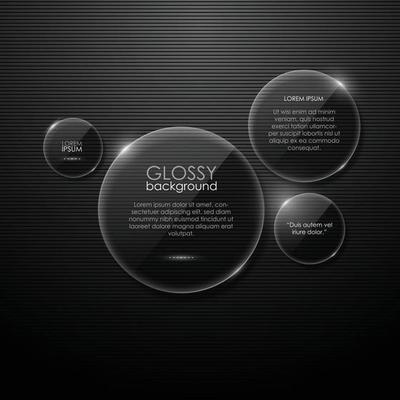 Glossy background vector design