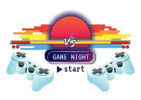 Gamer zone love game icon background vector