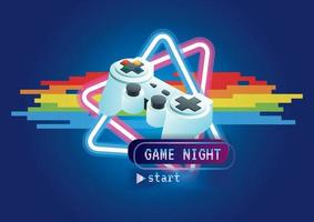 Gaming zone game icon background vector