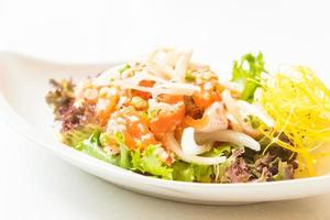 Spicy salmon salad photo