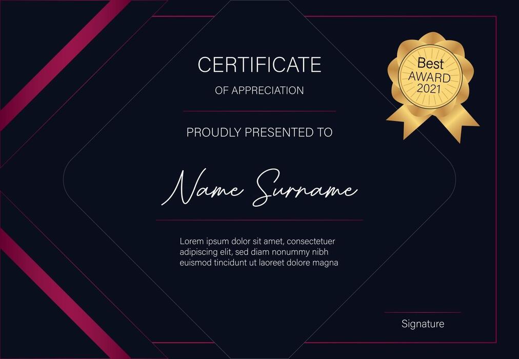 Red Certificate Vector Art, Icons, and Graphics for Free Download