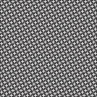 black white geometric interlocking shapes seamless pattern vector