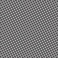 black white geometric interlocking shapes seamless pattern vector