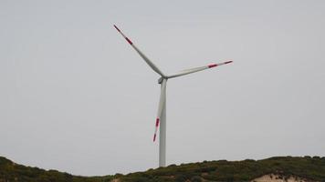 hélice de turbina eléctrica de energía eólica