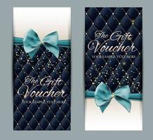 Luxury Members, Gift Card Template for your Business Vector Illustration