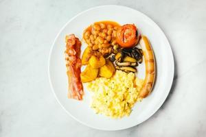 English breakfast dish photo