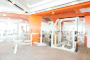 Abstract blur and defocused fitness equipment photo