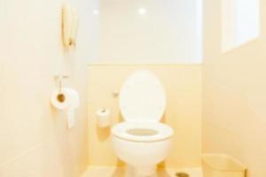 Abstract blur and defocused toilet and bathroom photo
