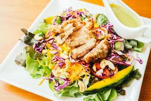 Grilled chicken salad photo