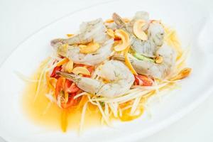 Green papaya salad photo