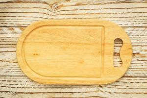 Wood cutting board photo