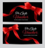 Luxury Members, Gift Card Template for your Business Vector Illustration