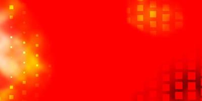 plantilla de vector rojo claro, amarillo con rectángulos. Ilustración colorida con rectángulos y cuadrados degradados. plantilla para teléfonos móviles.