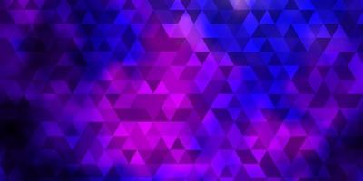 Light Purple, Pink vector layout with lines, triangles.