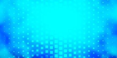 Light BLUE vector backdrop with rectangles. Colorful illustration with gradient rectangles and squares. Pattern for commercials, ads.