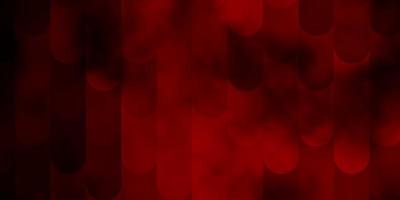 Dark Red vector backdrop with lines. Colorful gradient illustration with abstract flat lines. Pattern for websites, landing pages.