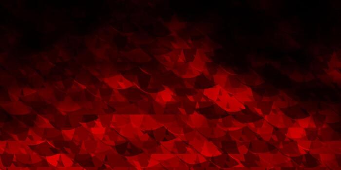 Dark Red vector pattern with polygonal style.