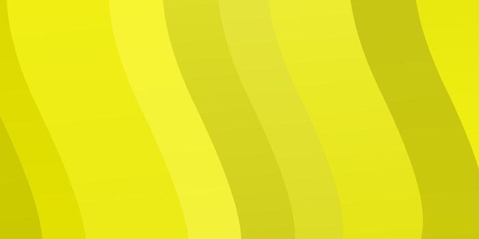 Light Yellow vector template with lines. Abstract illustration with bandy gradient lines. Template for cellphones.