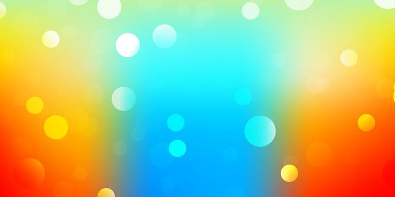 Light blue, red vector texture with memphis shapes.