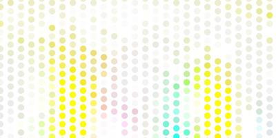 Light multicolor vector layout with circle shapes.