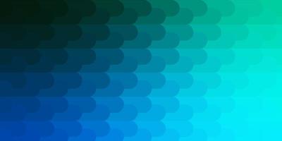 Dark BLUE vector pattern with lines. Geometric abstract illustration with blurred lines. Pattern for websites, landing pages.