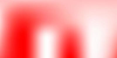 Light Red vector abstract blur backdrop.