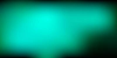 Dark Green vector blurred template.