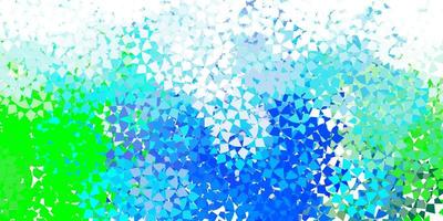 Light blue vector background with polygonal style.