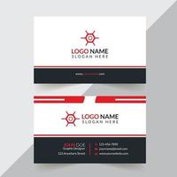 Modern And Professional Business Card Design, Corporate And Creative Business Card Design, Simple And Abstract Business Card, Business Card Design Template vector