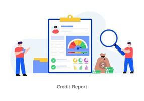 Credit Report and Performance vector