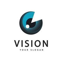 Vision eye Vector logo vector design