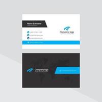 Modern Creative and Clean Business Card Template vector