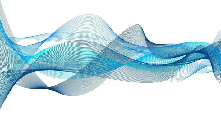 Abstract Blue Wave Vector Art, Icons, and Graphics for Free Download