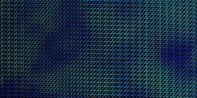 Dark BLUE vector backdrop with lines. Colorful gradient illustration with abstract flat lines. Pattern for ads, commercials.